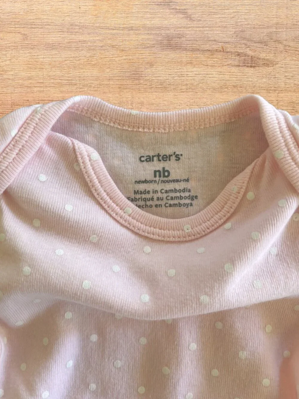 Newborn Carter's Pink Outfit Bundle Bodysuits & Bloomers 2 Sets